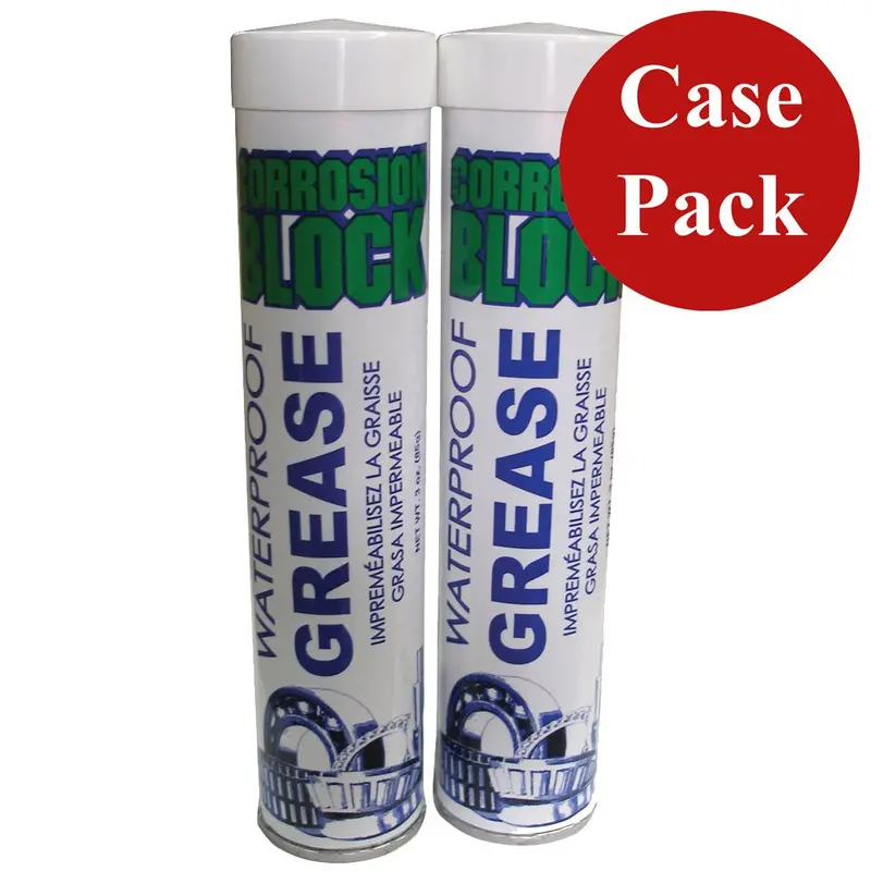 Corrosion Block Waterproof Grease – Dual 2 Oz Tubes (Case Of 6) 1