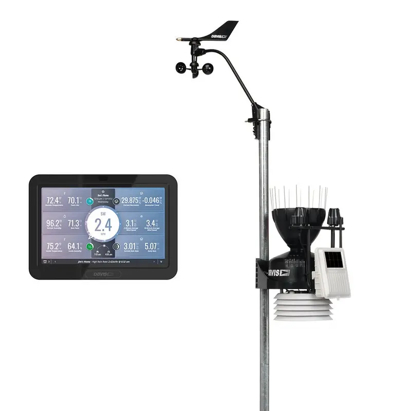 Davis Vantage Pro2 Plus Wireless Weather Station – Uv & Solar Radiation Sensors, Weatherlink Console [6262] 1