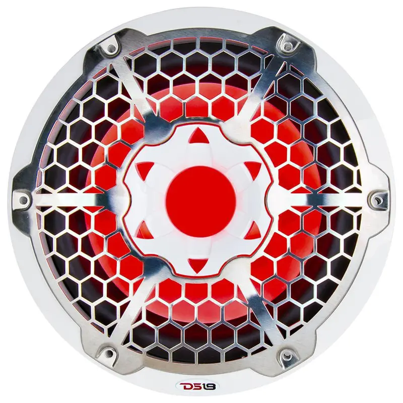 Ds18 Hydro 10-Inch Rgb Subwoofer – 600W Rms, White Finish 1