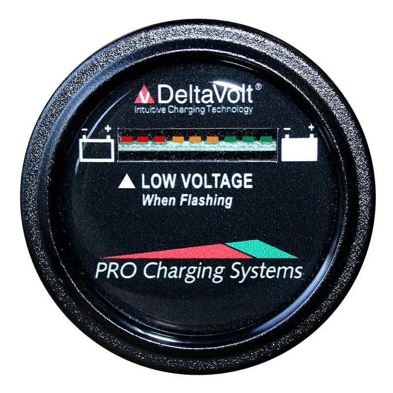 Dual Pro Deltaview Link-Compatible Battery Fuel Gauge For 36V Systems (Supports 3×12V Or 6×6V Configurations) [Bfgwov36V] 1