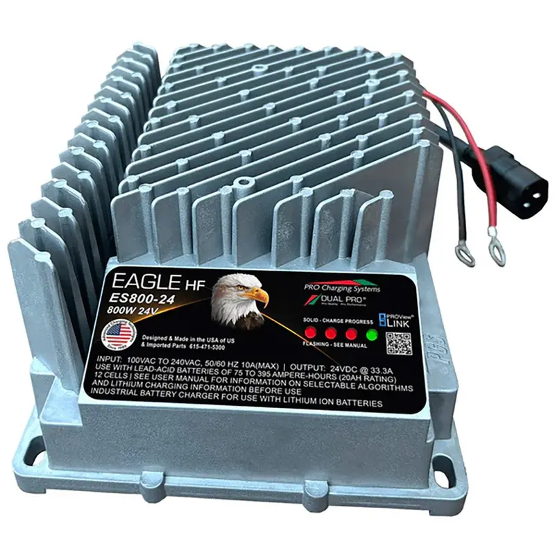 Dual Pro Hf Eagle Es800 Series 24V Lithium-Ion Battery Charger (Es0800-24V003) 1