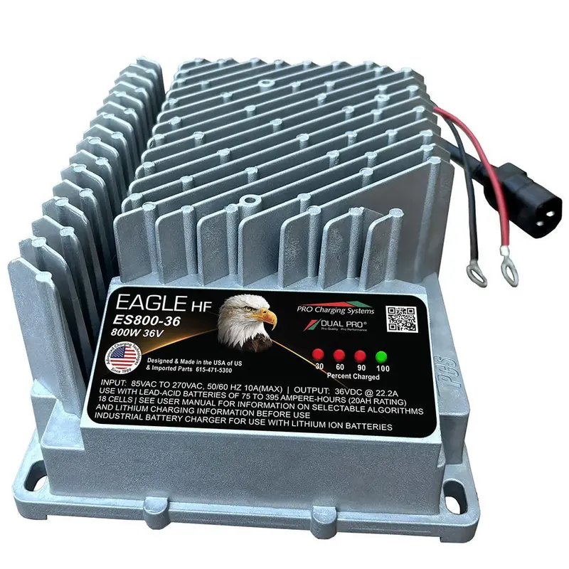 Dual Pro Hf Eagle Es800 Series 36V Lithium-Ion Battery Charger (Es0800-36V003) 1