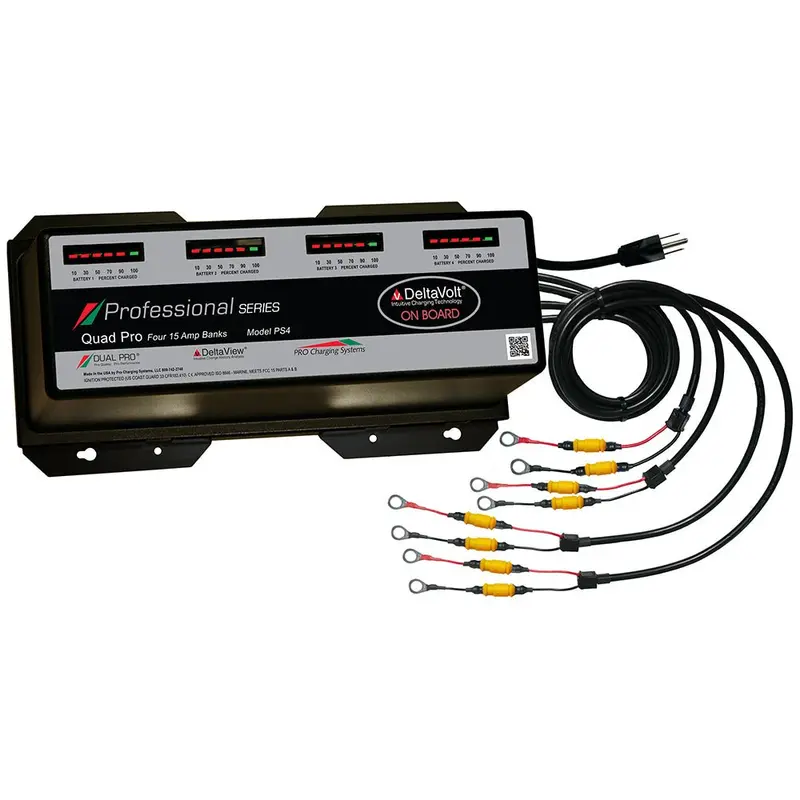 Dual Pro Professional 60A Heavy-Duty Marine Battery Charger – 4–15 Banks, 12V–48V Ps4 1
