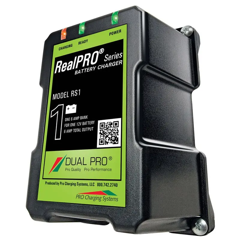 Dual Pro Realpro 6A Single-Bank Marine Battery Charger – 12V Rs1 1
