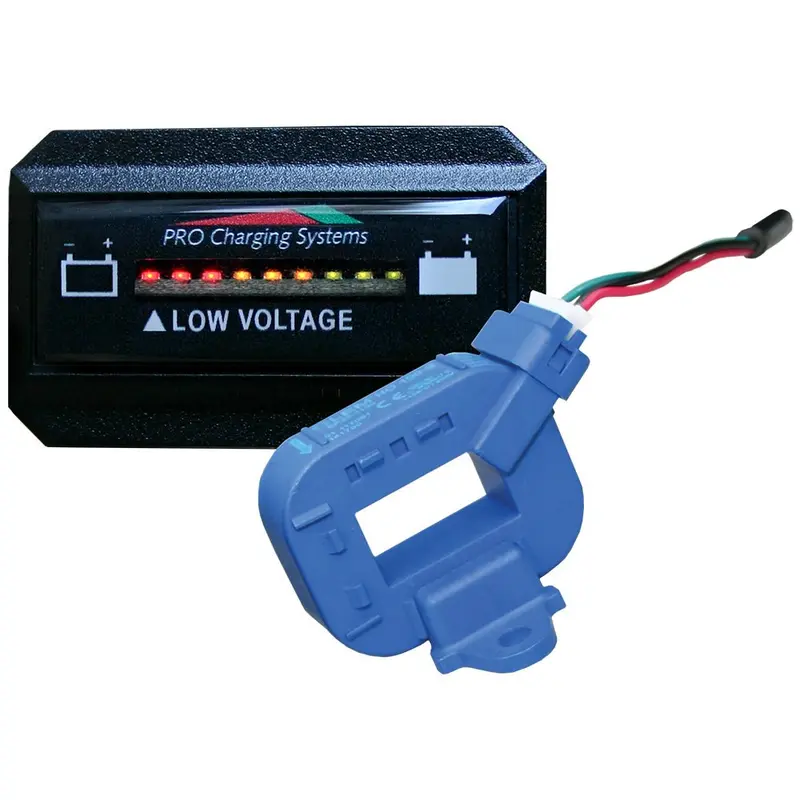 Dual Pro Single Lithium Battery Monitor – Horizontal Rectangular Display [Bfghlith] 1