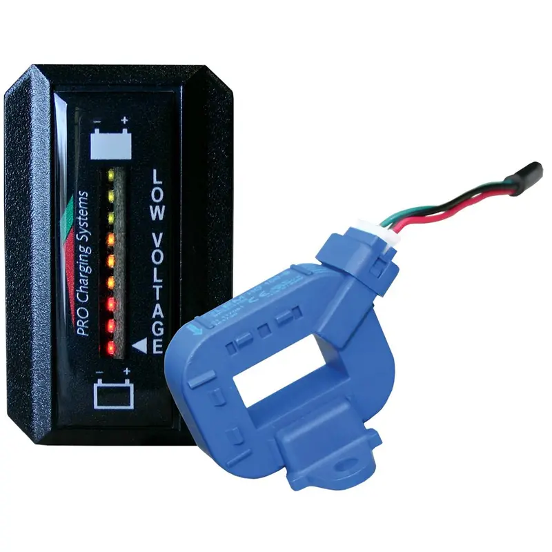 Dual Pro Single Lithium Battery Monitor – Vertical Rectangular Display [Bfgvlith] 1