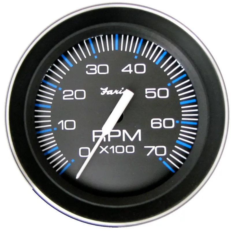 Faria 33005 Coral 4-Inch Outboard Tachometer — 7000 Rpm Range 1