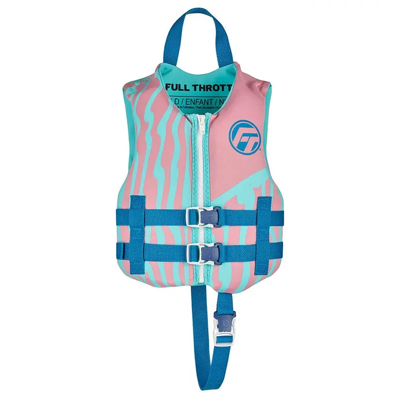Full Throttle Rapid-Dry Child Life Jacket – Pink [142100-105-001-26] 1