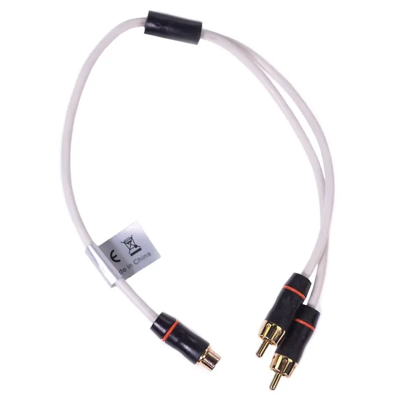 Fusion 010-12621-00 Performance Rca Adapter Splitter: 1 Female To 2 Male (0.9M) 1