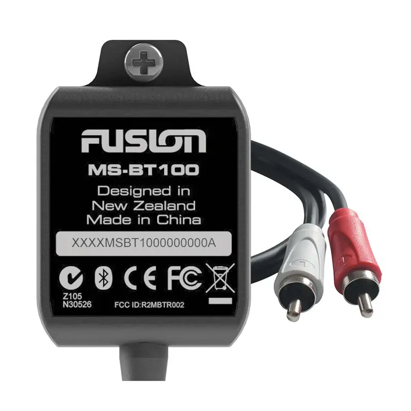 Fusion Ms-Bt100 Bluetooth Audio Adapter – Enables Wireless Streaming For Marine Stereos 1