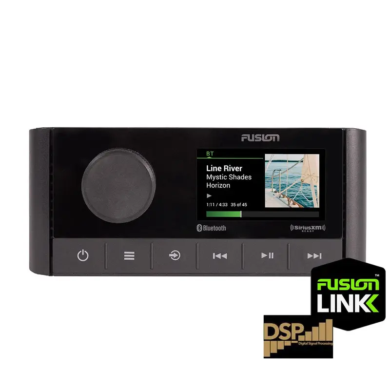 Fusion Ms-Ra210 Marine Stereo With Am/Fm, Bluetooth, Siriusxm, Dual-Zone Audio & Dsp 1