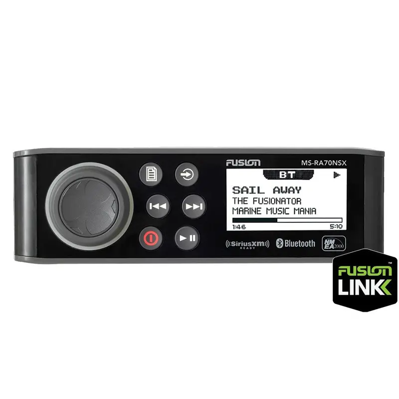 Fusion Ms-Ra70Nsx Marine Stereo – Bluetooth, Am/Fm, Siriusxm, Dual-Zone Audio 1