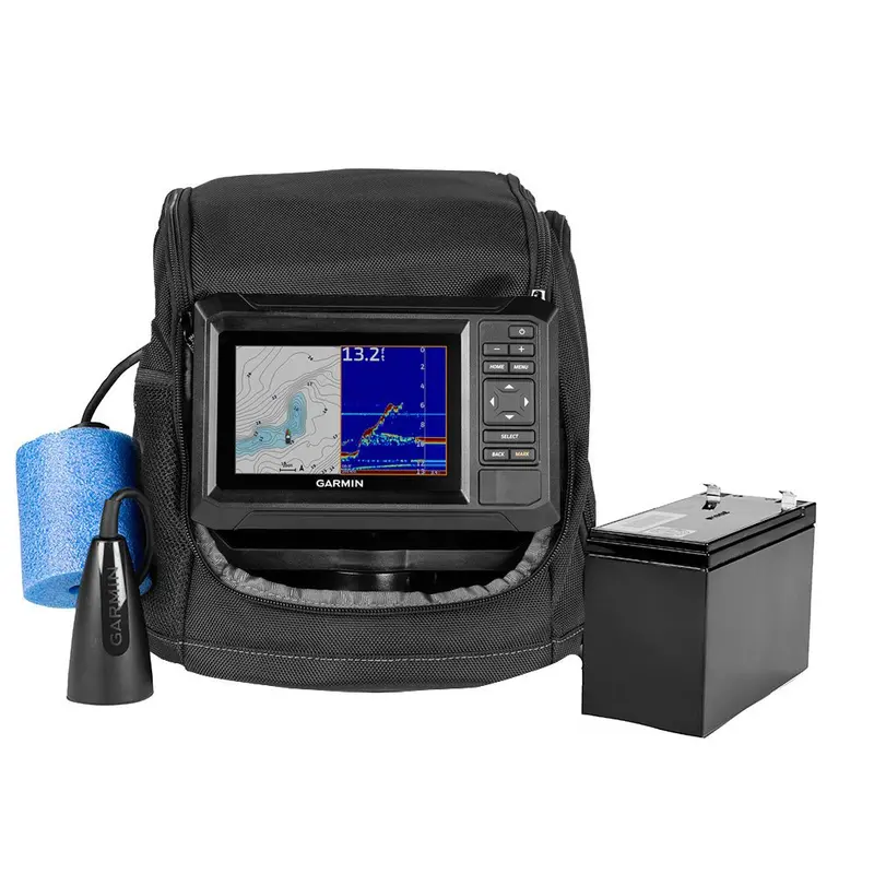 Garmin Echomap Uhd2 5" Ice Fishing Kit With Cv Imaging & Dual-Beam If Transducer – 010-02590-35 1