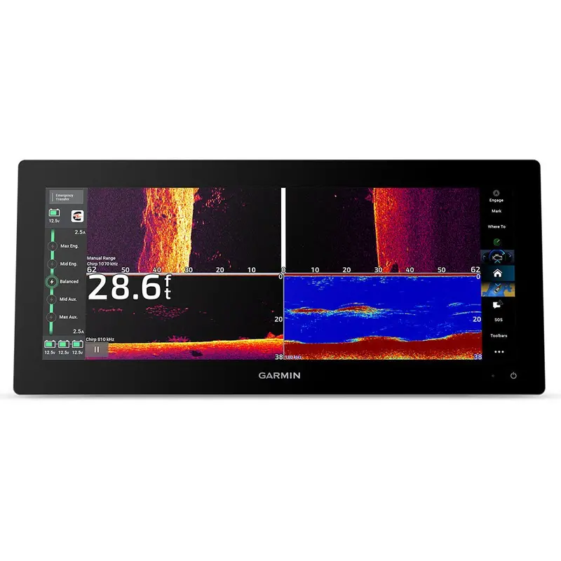 Garmin Gpsmap 1543Xsv Ultrawide Combo Chartplotter & Fishfinder With Gn+ Support [010-03855-01] 1
