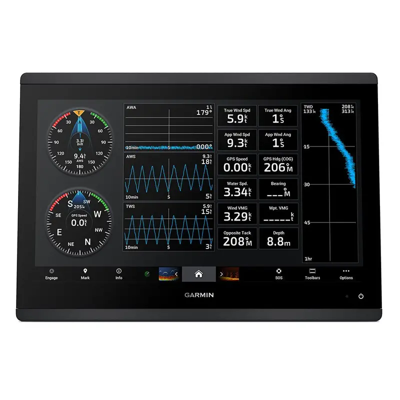 Garmin Gpsmap 1623 Marine Chartplotter – Model 010-02919-00 1