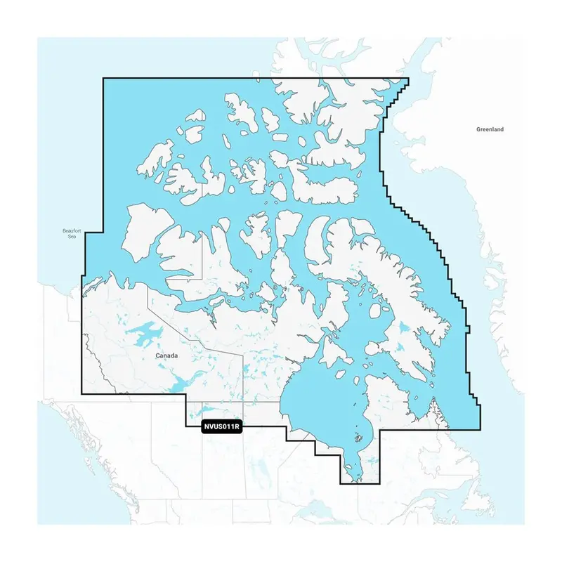 Garmin Navionics Vision+ Chart For Canada North (Nvus011R) 1