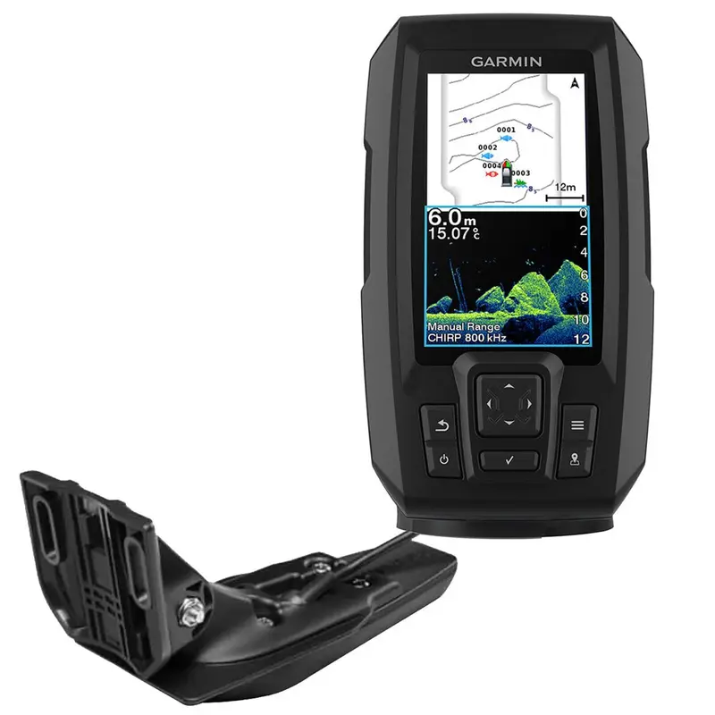 Garmin Striker Vivid 4Cv Fishfinder With Gt20-Tm Transducer – 4.3" Compact Chirp Display [010-02550-00] 1
