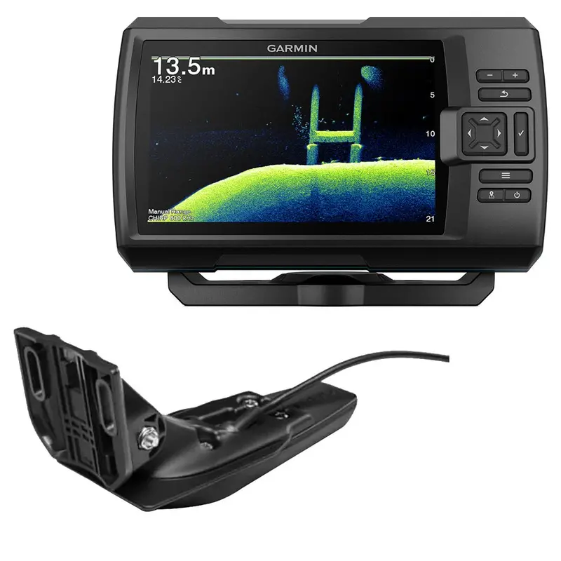 Garmin Striker Vivid 7Cv Fishfinder With Gt20-Tm Transducer – 7" Chirp & Dual-Beam Imaging [010-02552-00] 1