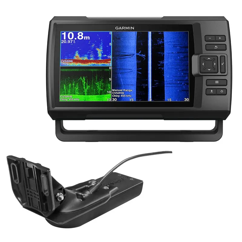 Garmin Striker Vivid 9Sv Fishfinder With Gt52Hw-Tm Transducer – 9" Hd Vivid Display [010-02554-00] 1