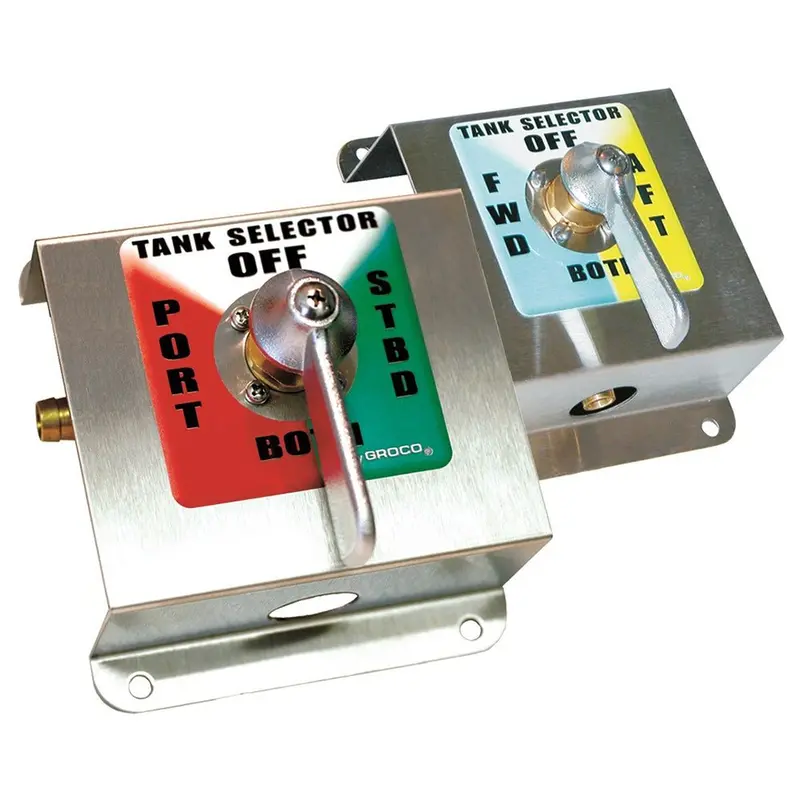 Groco 4-Way Tank Selector Kit – 1/2" (Model Ts-350-T) 1