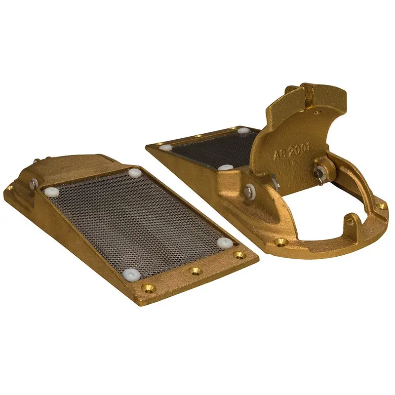 Groco Aphs-3000-1 Perforated Hull Strainer – 3" Max Thru-Hull W/ Access Door 1