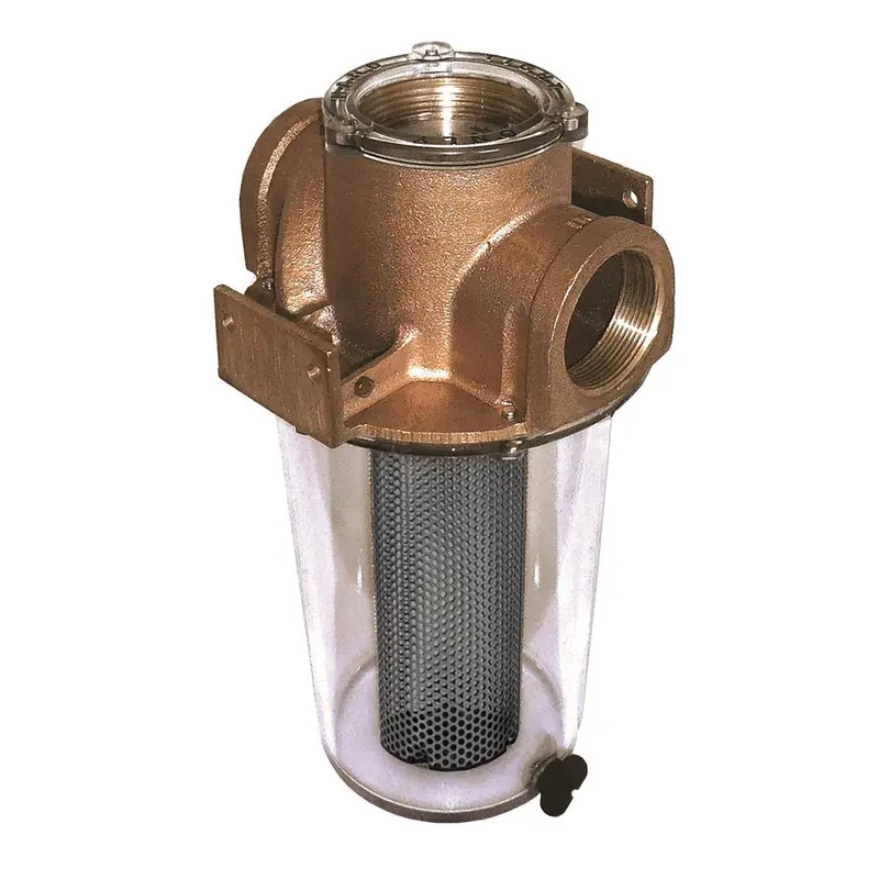 Groco Arg-1000 1" Raw Water Strainer With Corrosion-Resistant Monel Basket 1