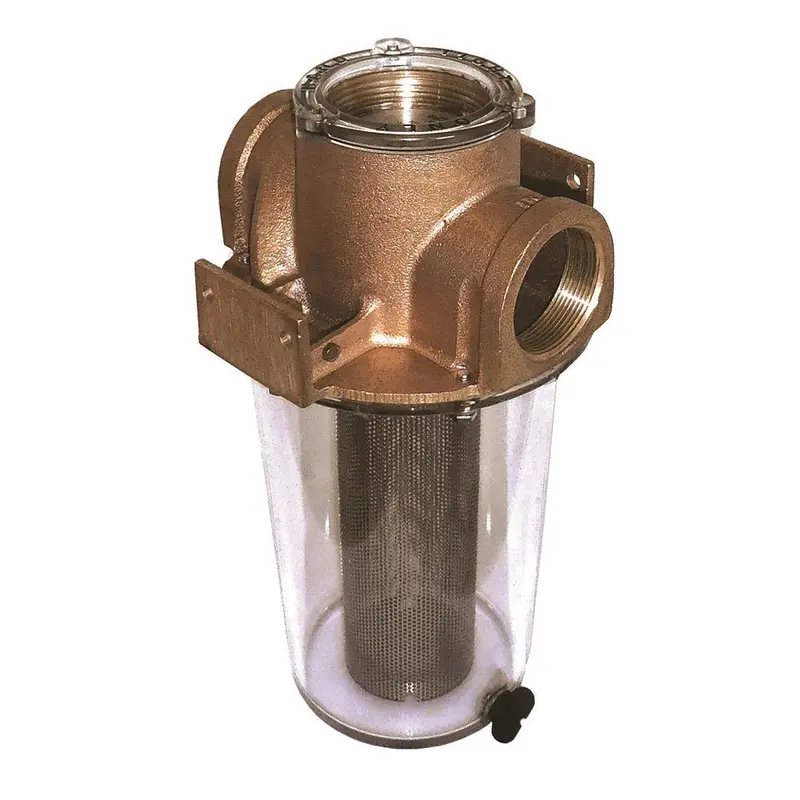 Groco Arg-2000-S 2" Raw Water Strainer With Stainless Steel Basket 1