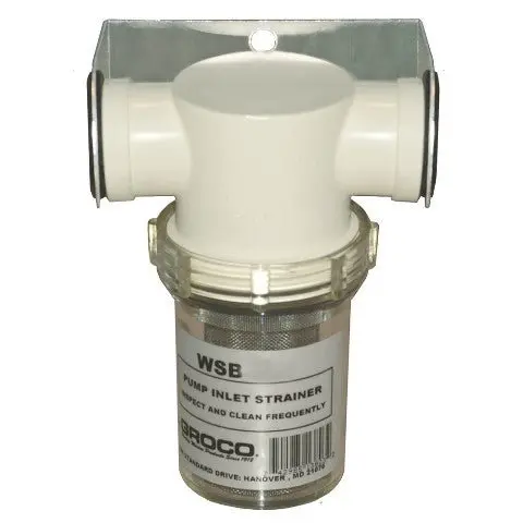 Groco Wsb-750 Pump Strainer With Basket – 3/4" Npt Stainless Steel Housing 1