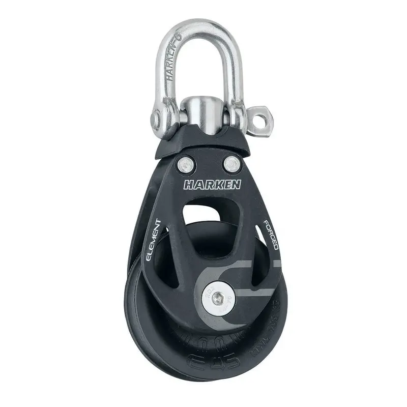 Harken 45Mm Single-Element Swivel Block — Compact Rigging Solution 1