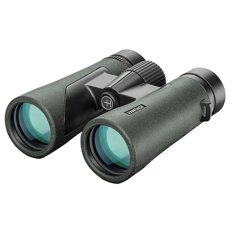 Hawke Vantage 8×42 Roof Prism Binoculars – Green Rubber Armored – Model 34122 1