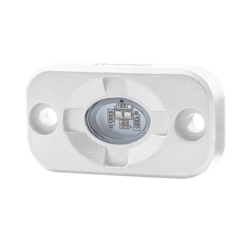 Heise 1.5" X 3" Rgb Marine Accent Light – White Base With Full Color Control [He-Ml1Rgb] 1