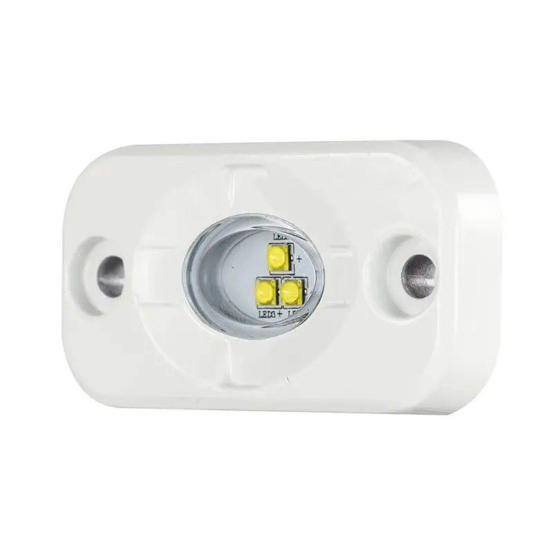 Heise 1.5" X 3" White/White Marine Accent Lighting Pod [He-Ml1] 1