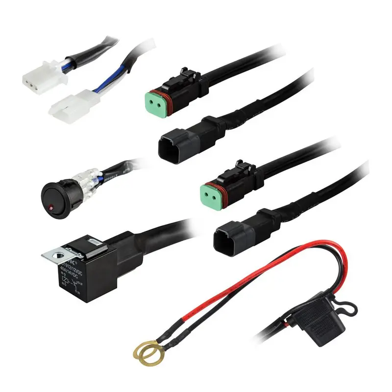 Heise Dual-Lamp Wiring Harness And Toggle Switch Kit 1