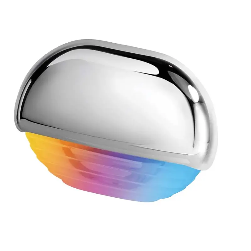Hella Marine Apelo Rgb Step Light With Chrome Lens Cap [958126541] 1