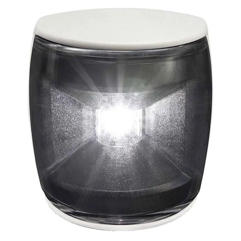 Hella Marine Naviled Pro White Stern Light — 3 Nautical Mile Visibility With Protective Shroud [017462111] 1