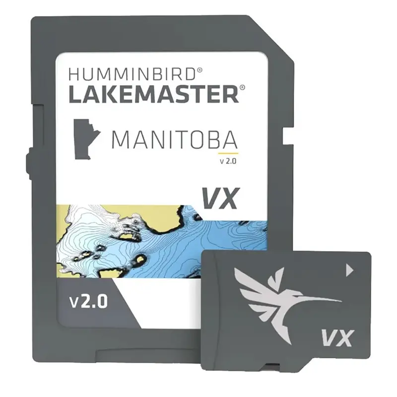 Humminbird Lakemaster Vx Mapping Card: Manitoba V2.0 [601019-2] 1