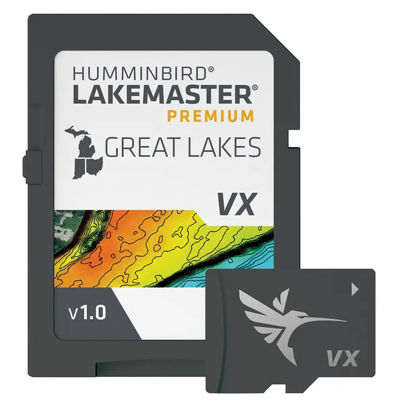 Humminbird Lakemaster Vx Premium Mapping Chart – Great Lakes Region 1