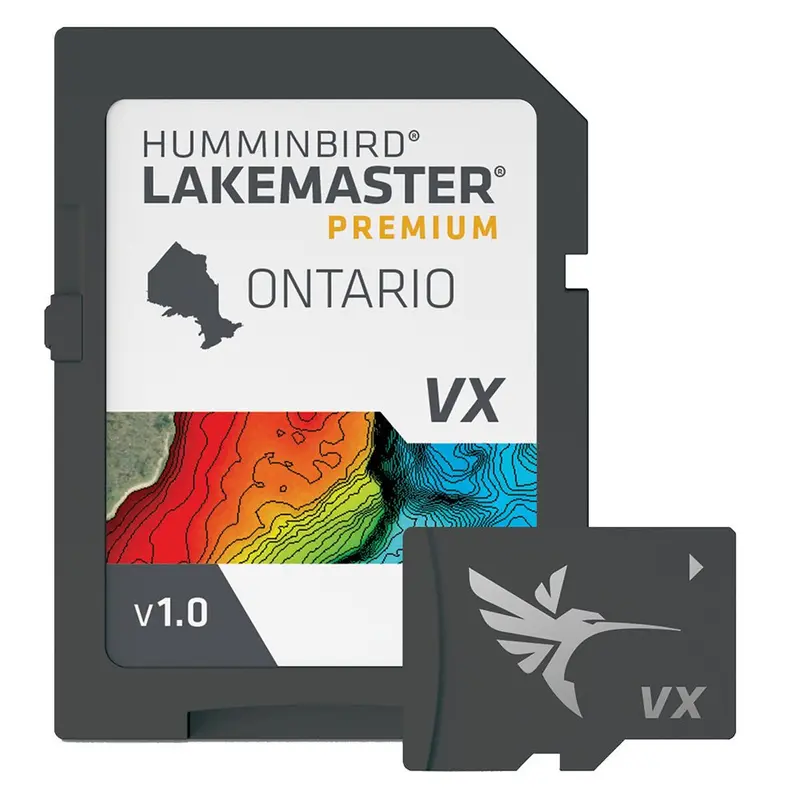 Humminbird Lakemaster Vx Premium Mapping Chart – Ontario Region 1