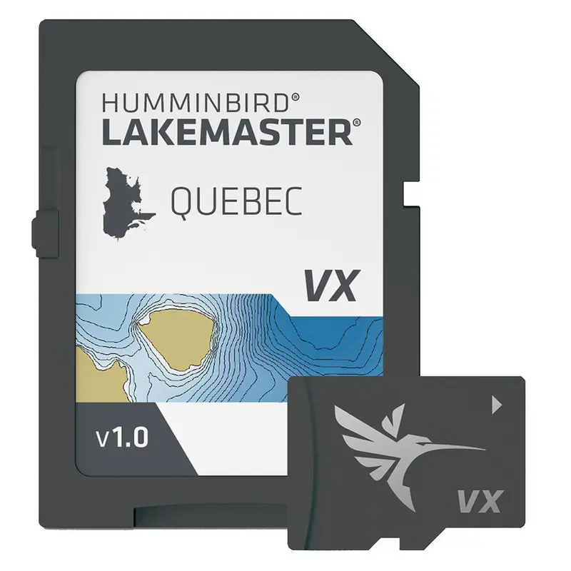 Humminbird Lakemaster Vx Standard Mapping Chart – Quebec Region 1