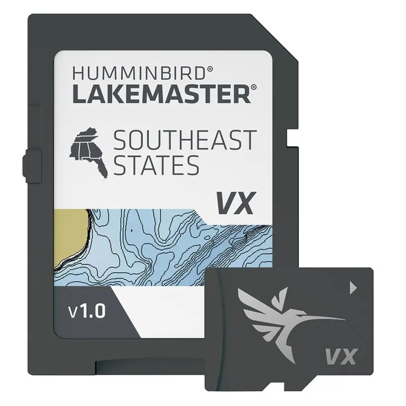 Humminbird Lakemaster Vx Standard Mapping Chart – Southeastern U.S. States 1
