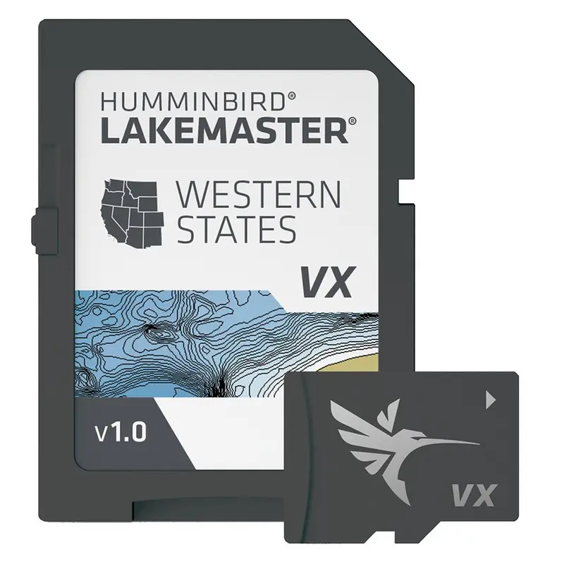Humminbird Lakemaster Vx Standard Mapping Chart – Western U.S. States 1