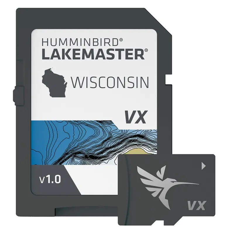 Humminbird Lakemaster Vx Standard Mapping Chart – Wisconsin Lakes 1