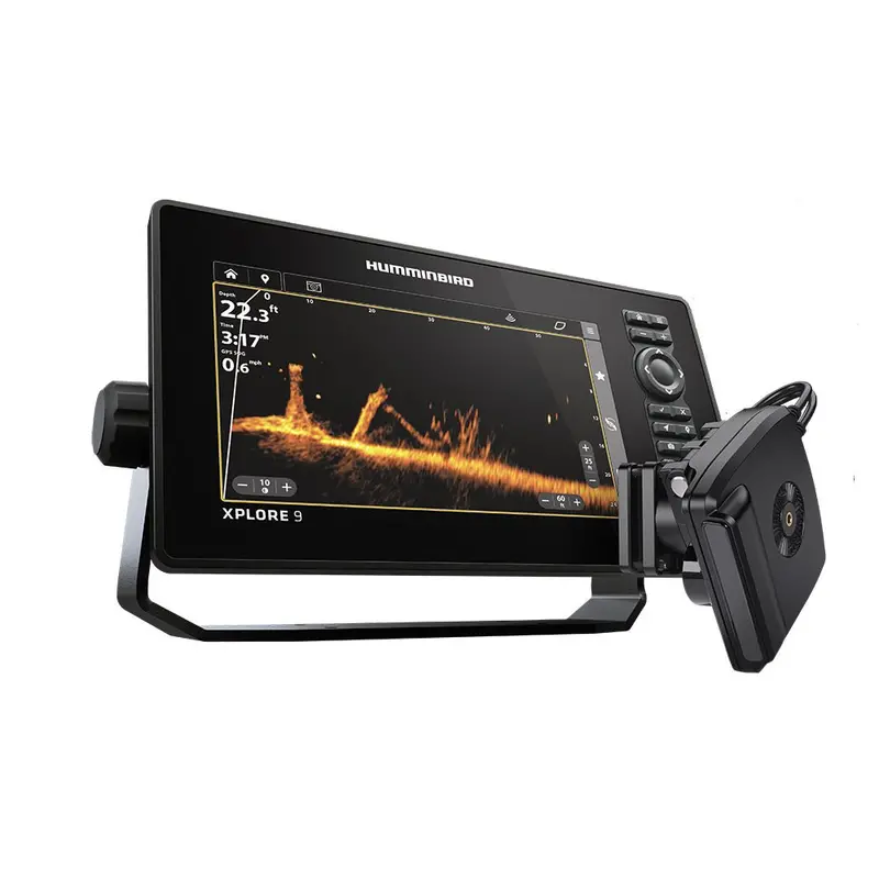 Humminbird Xplore 9 Cmsi+ With Mega Live 2 Sonar Bundle – Includes Transom-Mount Transducer 1