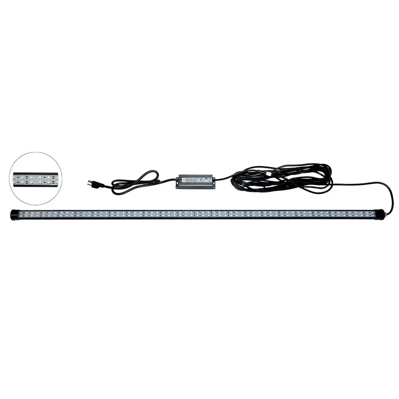 Hydro Glow 4-Foot Dockmaster Amber Led Dock Light – 2000K, 120V 1