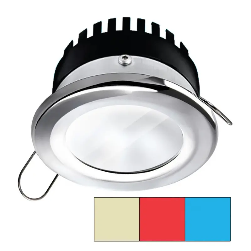 I2Systems Apeiron Pro A503 Round Rgb Led Light – 3W, Chrome Finish [A503-11Aag-He] 1