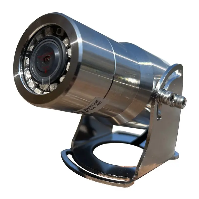 Iris Marine-Grade 316 Stainless Camera – Analog Tvl Output, Wide-Angle Lens, Reversible Image, Nitrogen-Purged, Ir Illuminated [Iris090] 1