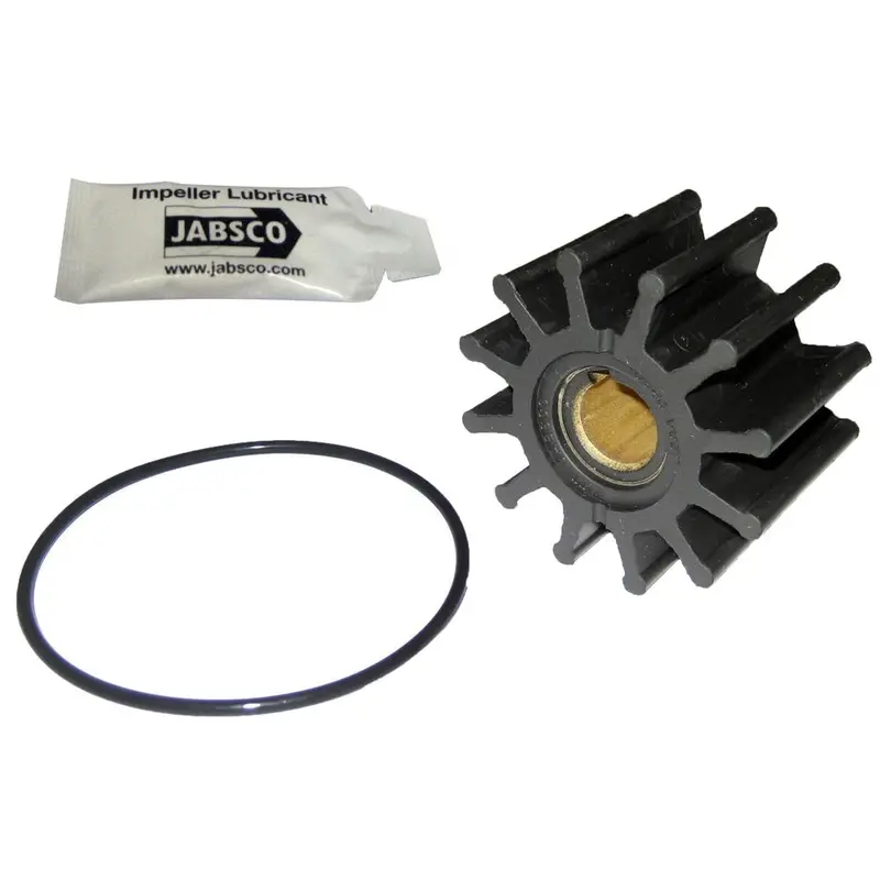 Jabsco 12-Blade Neoprene Impeller Kit – 2-9/16" Diameter Marine Pump Refill [18948-0001-P] 1