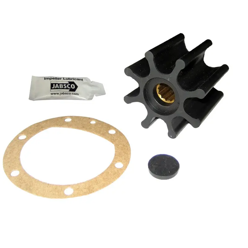 Jabsco 8-Blade Nitrile Impeller Kit – 2-9/16 Inch Diameter, Spline Drive [920-0003-P] 1
