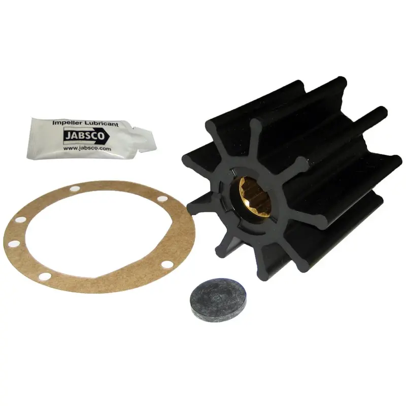 Jabsco 9-Blade Nitrile Impeller Kit – 3-3/4 Inch X 3-1/2 Inch, 1 Inch Shaft [6760-0003-P] 1