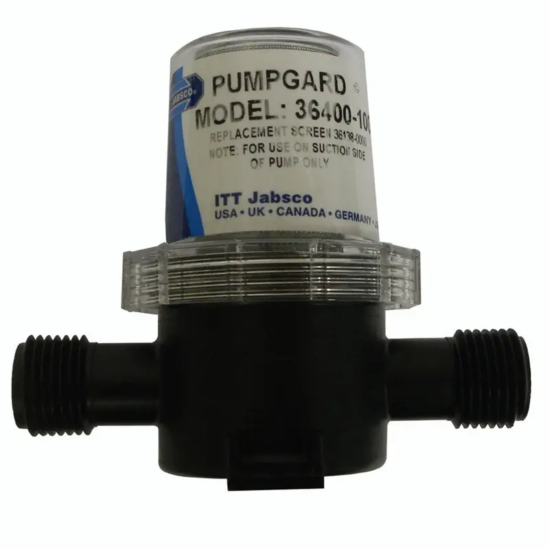 Jabsco Pumpguard Inline Strainer Featuring 1/2-Inch Npt Port Fitting [36400-1000] 1